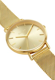 Burker Horloge - gold-coloured