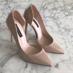 Lace High Heels, Classy Heels, Shoes Nude, High Heels Classy, Heels Aesthetic, Classy Shoes