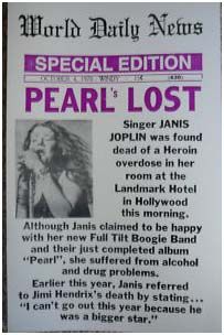 a sign that is posted on the side of a building with information about pearl lost