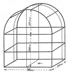 a drawing of an arched window with measurements for the width and length, as shown in this