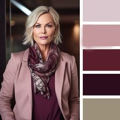 Soft Autumn Color Palette Outfits, Bright Colors Fashion, Capsule Wardrobe Women, Fashion Palette, Burgundy Outfit, Color Combos Outfit, Work Dresses For Women