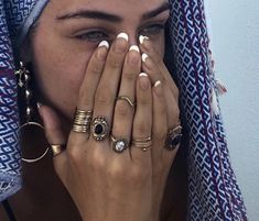 Mode Turban, Dope Jewelry, Funky Jewelry, Jewelry Lookbook, Andalusia, Dream Jewelry, Pretty Jewellery, Jewelry Inspo, Piercing Jewelry