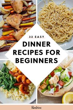 dinner recipes for beginners that are easy to make