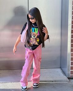 Kids Streetwear, Simple Outfits For School, Trendy Kids Outfits, Dresses Beautiful