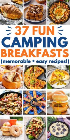 meal ideas for camping easy recipes Camping Food Ideas Breakfast, Campfire Breakfast Ideas, Premade Camping Meals, Camping Breakfast Recipes, Campfire Dutch Oven Recipes, Camping Breakfast Burritos, Camping Breakfast Ideas, Decorated Food, Camping Recipes Breakfast