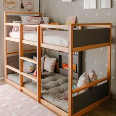 camper bunk bed sheets Cama Ikea Kura, Ikea Loft, Kura Bed Hack, Ikea Loft Bed, Bed For Girls Room, Bunk Beds Boys, Toddler Bunk Beds