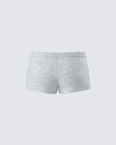 Name something better than a cheeky pair of cozy shorts 🤍 Made from jersey fabric and complete with an elastic waistband and fitted mini bike short design - these bottoms are an essential 🙌 Lounging Bottoms With Built-in Shorts, Basic Activewear With Built-in Shorts, Loungewear Boxer Briefs With Short Inseam, Sporty Stretch Boxer Briefs With Ribbed Waistband, Stretch Cotton Biker Shorts With Short Inseam, Gray Short Activewear For Loungewear, Solid Color Short Boxer Briefs For Loungewear, Short Boxer Briefs For Loungewear, Basic Bottoms With Ribbed Waistband, Short Length