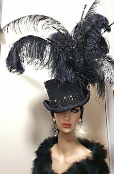 Kentucky Derby Party Hats, Derby Hats Diy Ideas, Derby Hats Diy, Pola Topi, Church Suits And Hats, Hat Art, Funky Hats, Burlesque Costumes