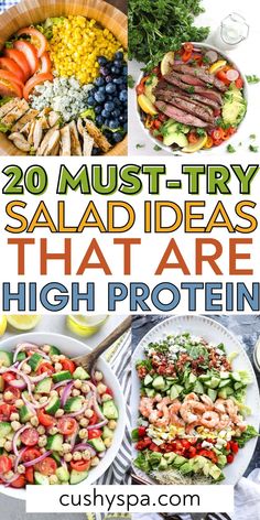 20 must try salads that are high protein