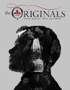 the originals movie poster for their upcoming film,'the originals'is shown in black and white