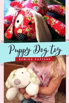 Puppy Dog Toy sewing pattern. The designer has made this project nice and simple to make so if you want to make more than one of these super-cute Puppy Dog then it won't take too long. When you have finished making your own Puppy Dog Pete it will measure approximately 15 inches (38 cm). For the fabrics, the designer says that Puppy Dog Pete can be made from most types of fabrics, fleece, of any type, stretch fabrics eg. velour, chenille and flannelette, corduroy, and non-stretch cotton fabrics. Easy Stuffed Dog Pattern Sewing, Stuffed Animal Sewing Patterns Free Dogs, Puppy Plush Pattern, Plush Dog Sewing Pattern, Soft Toy Dog Pattern Free Sewing, Plush Toy Sewing Pattern Free, Memory Pattern Free