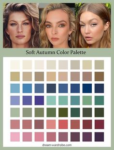 Soft Autumn Color Palette and Wardrobe Guide – Dream Wardrobe Soft Autumn Colors, How To Have Style, Mode Hippie