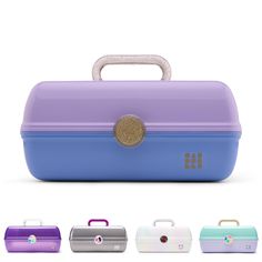 PRICES MAY VARY. CABOODLES ON-THE-GO GIRL COSMETIC CASE: You’ve got places to be and things to do. Conquer the chaos with a Caboodles On-The-Go Girl Makeup Case! Inspired by the tackle box, this iconic makeup organizer features a retro design and functional form. SPACIOUS STORAGE: At 8.0” x 12.83” x 5.94”, this case has room for all your glam essentials. The bottom has plenty of space for larger items like brushes, while the top contains a 3-compartment tray for additional items. SECURE AND PRAC Caboodles Organization, Makeup Caboodle, Iconic Makeup, Girl Cases, Makeup Icons, Tackle Box, Makeup Box, Old Kitchen, Organiser Box