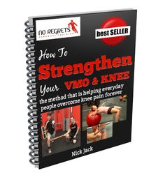 the book cover for how to strength your vmo and knee