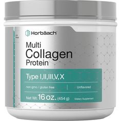 What is Collagen Protein? Collagen is the main structural protein in the body and a vital building block for nutrition. With a strong presence in hair, skin, nails and joints of men and women, Collagen has become the most popular ingredient in Beauty Products.* There are at least 16 types of collagen but roughly 80-90% of the Collagen in the body consists of type 1, 2 and 3. These Collagen types are found naturally in many food sources and added to nutritional supplements. How to get Collagen Pr Health Benefits Of Collagen, What Is Collagen, Collagen Protein Powder, Skincare Supplements, Collagen Benefits, Dna Repair, Collagen Protein, Keto Paleo, Collagen Powder