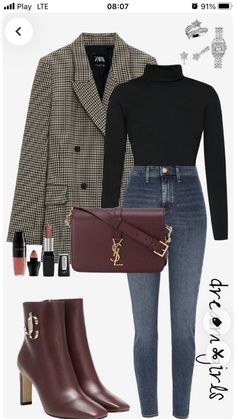 Urban Chic Outfits Classy, Business Appropriate Outfits, Stylish Work Outfits 2024 Fall, Outfit Formal Invierno Mujer, Office Fall Outfits, Business Casual Outfits For Women Winter Work Attire, Winter Outfits Office