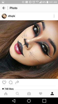 Alien Halloween Makeup, Cat Halloween Makeup, Fantasy Make-up, Leopard Makeup, Halloween Make-up Looks, Holloween Makeup, Cat Makeup Halloween, Cute Halloween Makeup, Halloween Makeup Diy