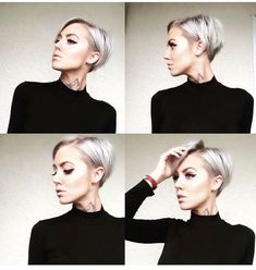 Asymmetrical Pixie Cuts, Fine Straight Hair, Asymmetrical Pixie, Haircut Types, Cool Short Hairstyles, Short Straight Hair, Undercut Hairstyles, Pixie Cuts, Short Hair Cuts For Women