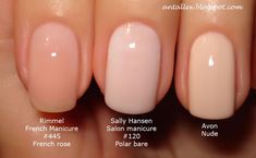 French Manicures, Milky Nails, Makeup Hacks, Neutral Nails, Nature Tattoos, Minimalist Nails, Nail Arts, Nail Polish Colors