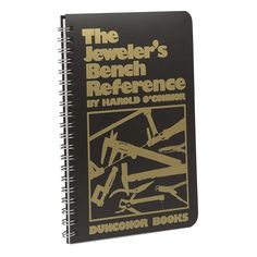 the jeweler's bench reference by harold o'connor, book cover is black and gold