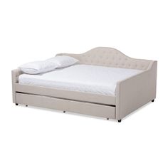 the queen size bed frame is shown with measurements