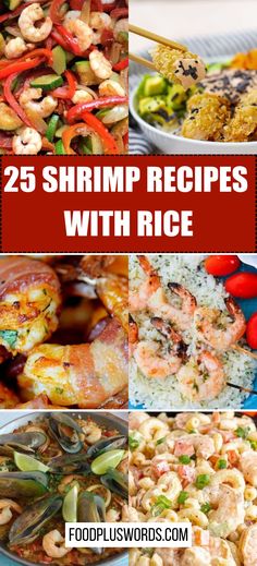 25 shrimp recipes with rice and vegetables