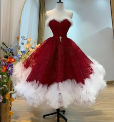 A beautiful red Christmas dress worn for Christmas shoot/ on christmas day. Pretty Christmas Dresses, Beautiful Red Dress, Christmas Shoot, Christmas Dresses, Pretty Christmas, Christmas Dress, Christmas Wallpaper, Christmas Day, Pretty Dresses