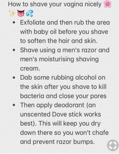 Vajacial Diy, Showering Tips, Shaving Tips, Hygiene Tips, Body Hygiene, Hygiene Care, Feminine Health, Beauty Tips For Glowing Skin, Hygiene Routine