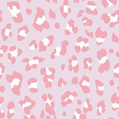 a pink and white leopard print wallpaper with spots on the top right side of the image