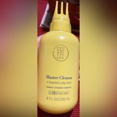 Nwt Tph Master Cleanse By Taraji A Targeted Scalp Wash Cleanse Freshen Balance 8 Fl Oz All Hair Types Tingling Refreshing And Rebalancing Formula Helps Dissolve Scalp Buildup Providing A Clean Balanced Environment For Healthier Natural Hair Infused With Witch Hazel Water Eucalyptus Oil And Tea Tree Oil Tri Touch Applicater On Top Tph By Taraji, Master Cleanse, Cleanse Me, Healthy Natural Hair, Eucalyptus Oil, Witch Hazel, Tree Oil, Tea Tree Oil, All Hair Types