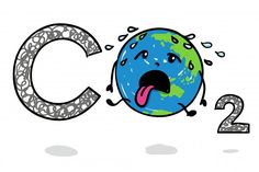 the earth has its tongue out and it is crying in front of the c symbol