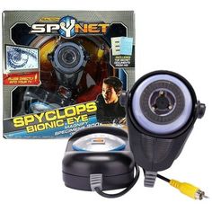 the spyclops bionic eye is in its box