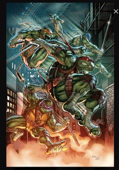 Teenage Ninja Turtles, Tmnt Art, Arte Dc Comics