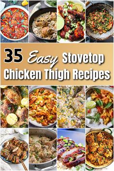 25 easy stovetop chicken thigh recipes