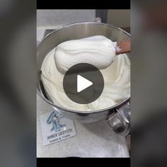 a video demonstrating how to make whipped cream