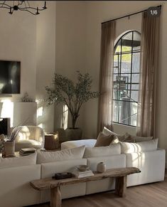 Building Windows, Earthy Living Room, Primary Suite, Window Dressing, Wall Texture, Organic Living, Home Decor Living Room, Ideas Living Room