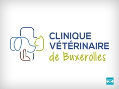 the logo for clinic veterinary de buxerolles