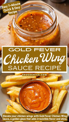 Gold Fever Chicken Wing Sauce Recipe Wild Wing Cafe Sauce Recipes, Blue Cheese Wing Sauce, Spicy Chicken Sauce Recipes, Wing Sauce Recipes Easy, Wings Sauce Recipe, Chicken Wing Sauce Recipe, Spicy Wing Sauce, Best Wing Sauce, Wing Marinade