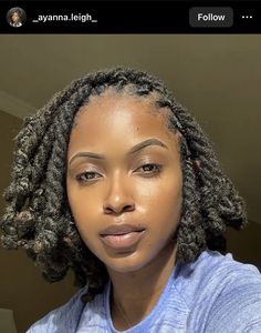 Bhriannachanell Locs, Locs And Curls, Loc Braids For Black Women, Loc Knot Bob, Curled Locs, Loc Twists, Female Loc Styles, Locs With Curls, Microlocs Styles