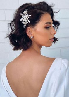 Growing Out Hair, Wedding Hair Trends, Elegant Wedding Hair, Prom Updos, Peinados Fáciles Para Cabello Corto, Wedding Hair Inspiration