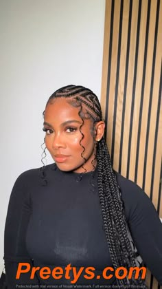 Unlock the Secret: Alicia Keys Braids Hairstyles 2024 Preetys.com 6 Boho Stitch Braids, Cornrows Braids For Black Women With Curls, Small French Braids For Black Women, Vacation Cornrows For Black Women, Ombré Fulani Braids, Summer Braid Ideas Black Women, Freestyle Boho Stitch Braids, Godess Cornrows Braids, Cornrows With Boho Curls