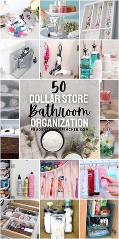 the top ten dollar store bathroom organization tips