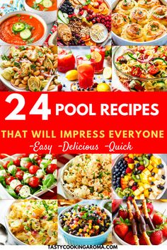 24 pool recipes that will impress everyone easy delicious and quick to make at home