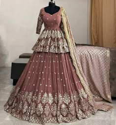 Designer Dresses Elegant, Cotton Lehenga, Wedding Lehenga Designs, Lehenga Designs Simple