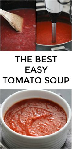 the best easy tomato soup recipe