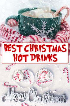 Warm up your holiday season with the best Christmas hot drinks! Cozy up with rich and creamy hot chocolate topped with a mountain of whipped cream. Sip on spiced apple cider that's bursting with festive flavors of cinnamon and cloves. Enjoy a classic eggnog, smooth and spiked with just the right amount of nutmeg. These heartwarming beverages are perfect for holiday gatherings, chilly evenings by the fire, or simply indulging yourself. Christmas Hot Drinks, Winter Drink Recipes, Big Mugs, Classic Eggnog, Creamy Hot Chocolate, Christmas Potluck, Toddy Recipe