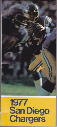 the san diego chargers football card from 1971