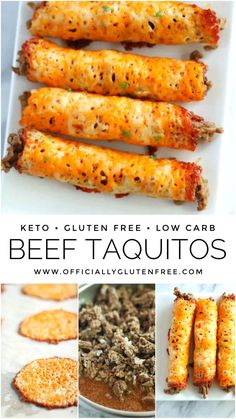 the keto - gluen free low carb beef taquitos recipe