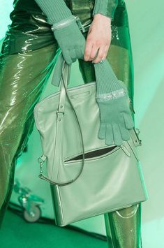 Mint Green Accessories, Mint Fashion, Green Accessories, Latest Bags, Popsugar Fashion, Color Fashion, Green Pants, Best Bags, Pastel Green