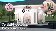 the crumb cookies bloxburg build has been designed to look like an ice cream shop